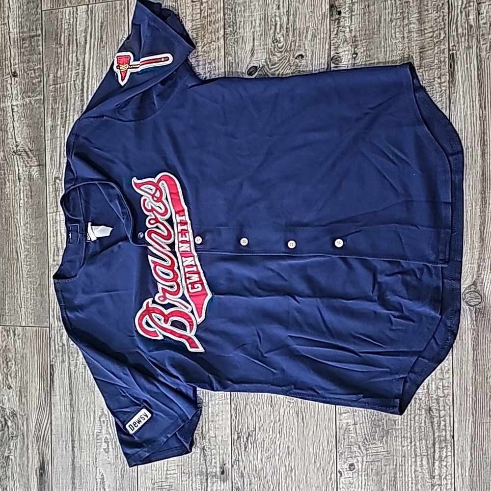 Braves Gwinnett Dewsy Wilson #28 Jersey